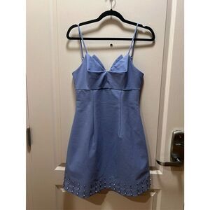 Elegant Blue Wedding Dress